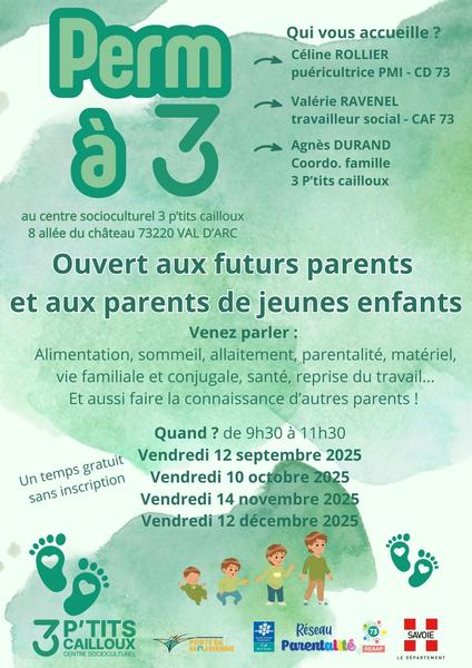 Permanence pour futurs et jeunes parents