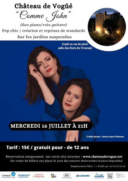 Comme John (Pop chic)