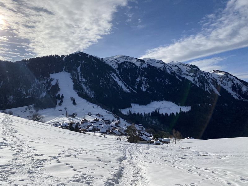 Itinéraire raquettes