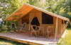 Tente Lodge équipée Ⓒ Camping La Croix Saint-Martin - 2015