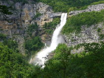 Photo : Cascade de la Charabotte, ENS de l'Ain