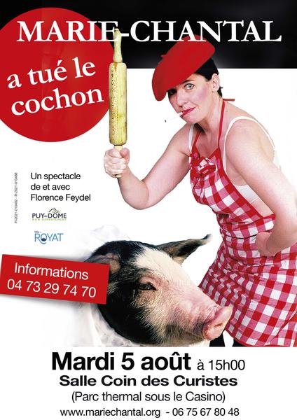 Marie-Chantal a tué le cochon | Au coin du curiste