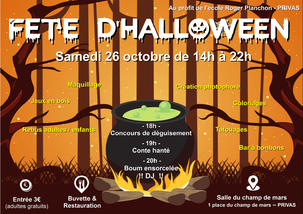 Alle leuke evenementen! : Fête d'Halloween