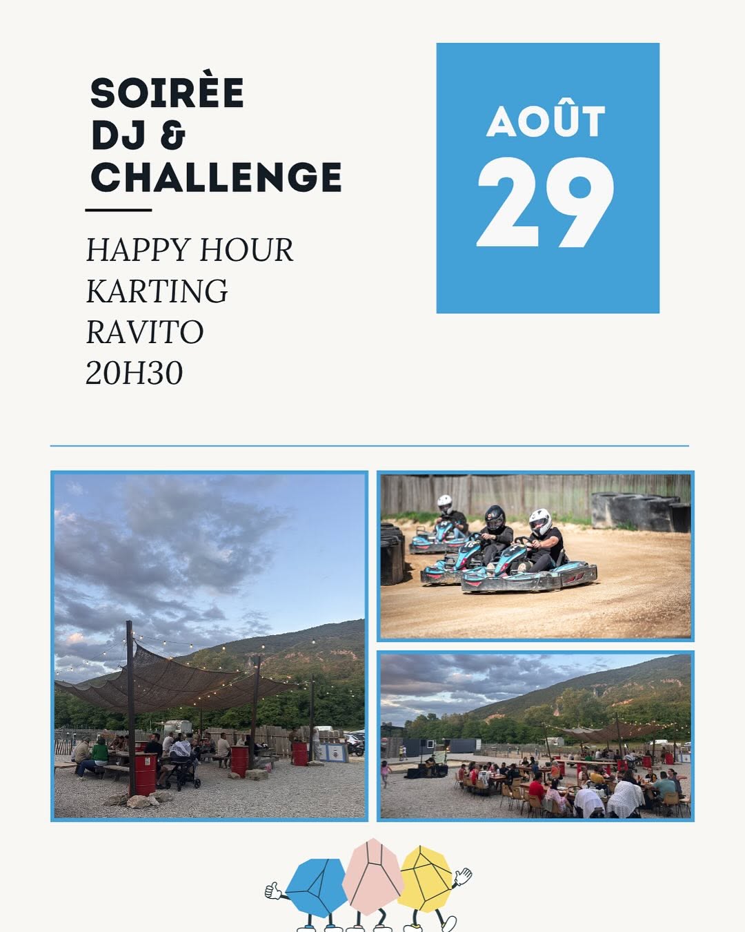 Soirée DJ & Happy Hour Karting
