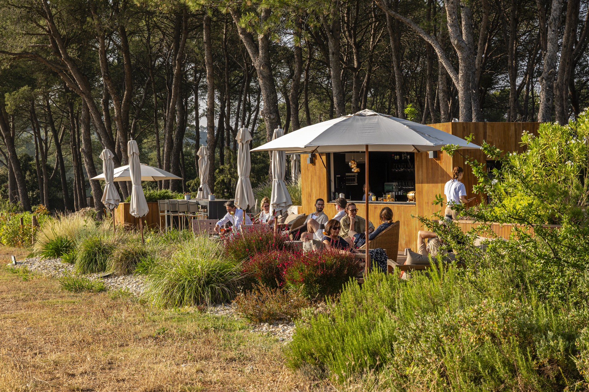 Domaine La Pierre Blanche - L'Ambar Sunset Lounge