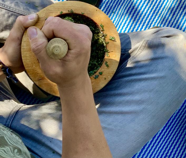 PREPARATION DU PESTO