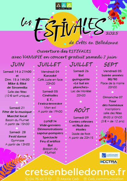 Les Estivales de Crêts en Belledonne 2025
