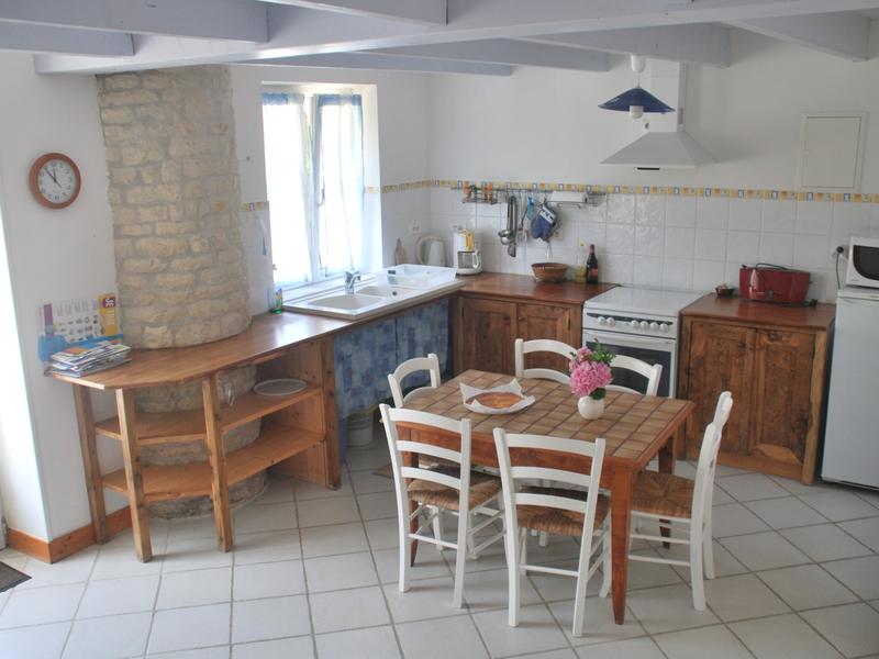 Cuisine ouverte sur le jardin