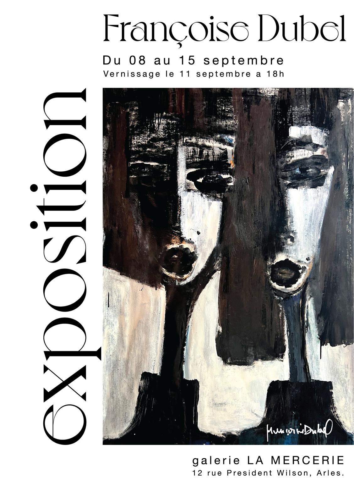 Exposition peinture Françoise Dubel à La Mercerie