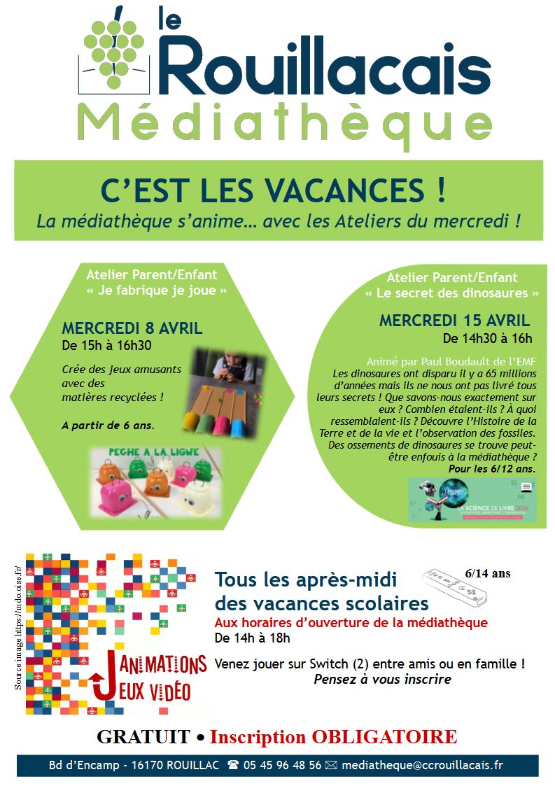 Atelier Parent/Enfant "Je fabrique je joue"