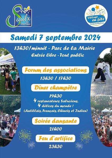 Forum des associations et village en fête - Saulx-les-Chartreux 