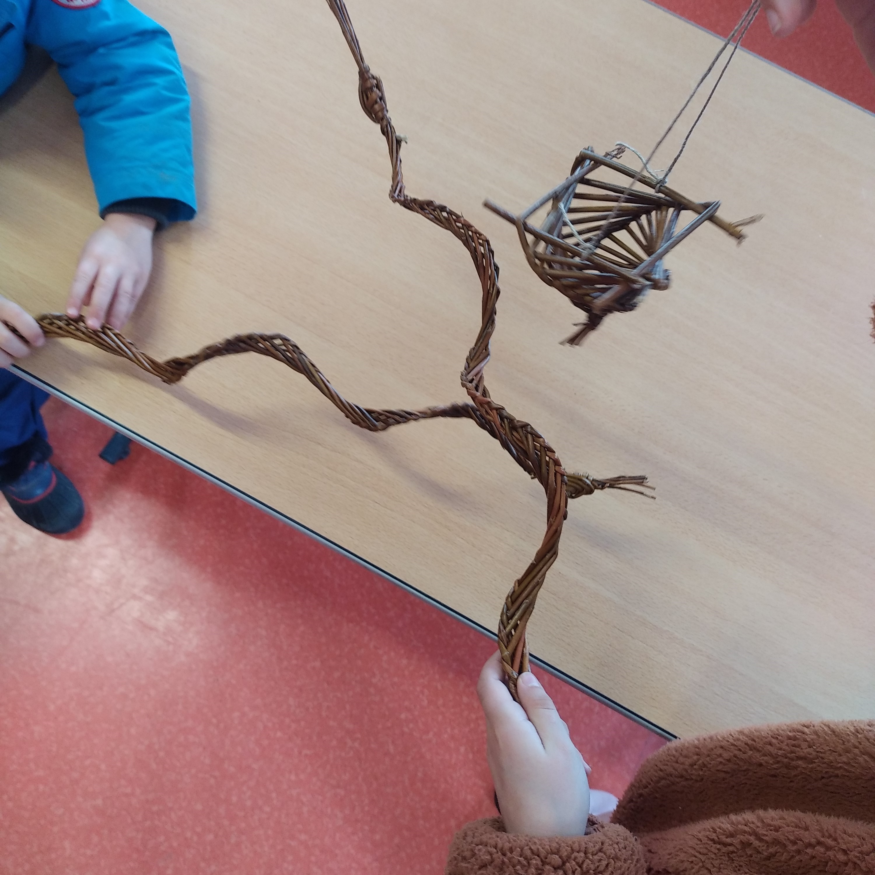 atelier vannerie pour tous au Petit Atelier Nature à Mens