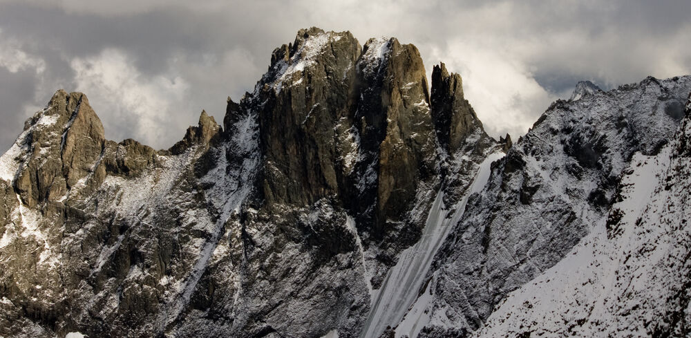 Itinéraire d'alpinisme, le rocher de l'Aigle - La Grave