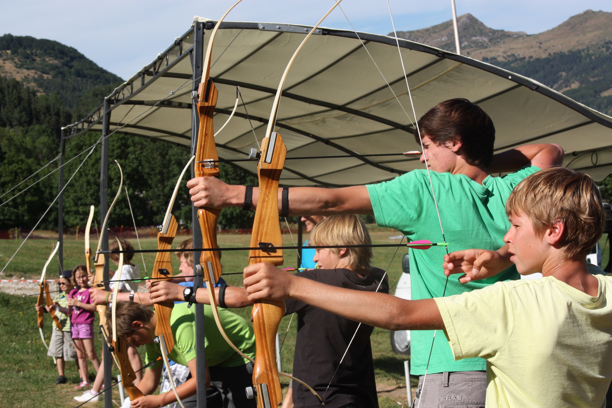 Stage de tir à l'arc