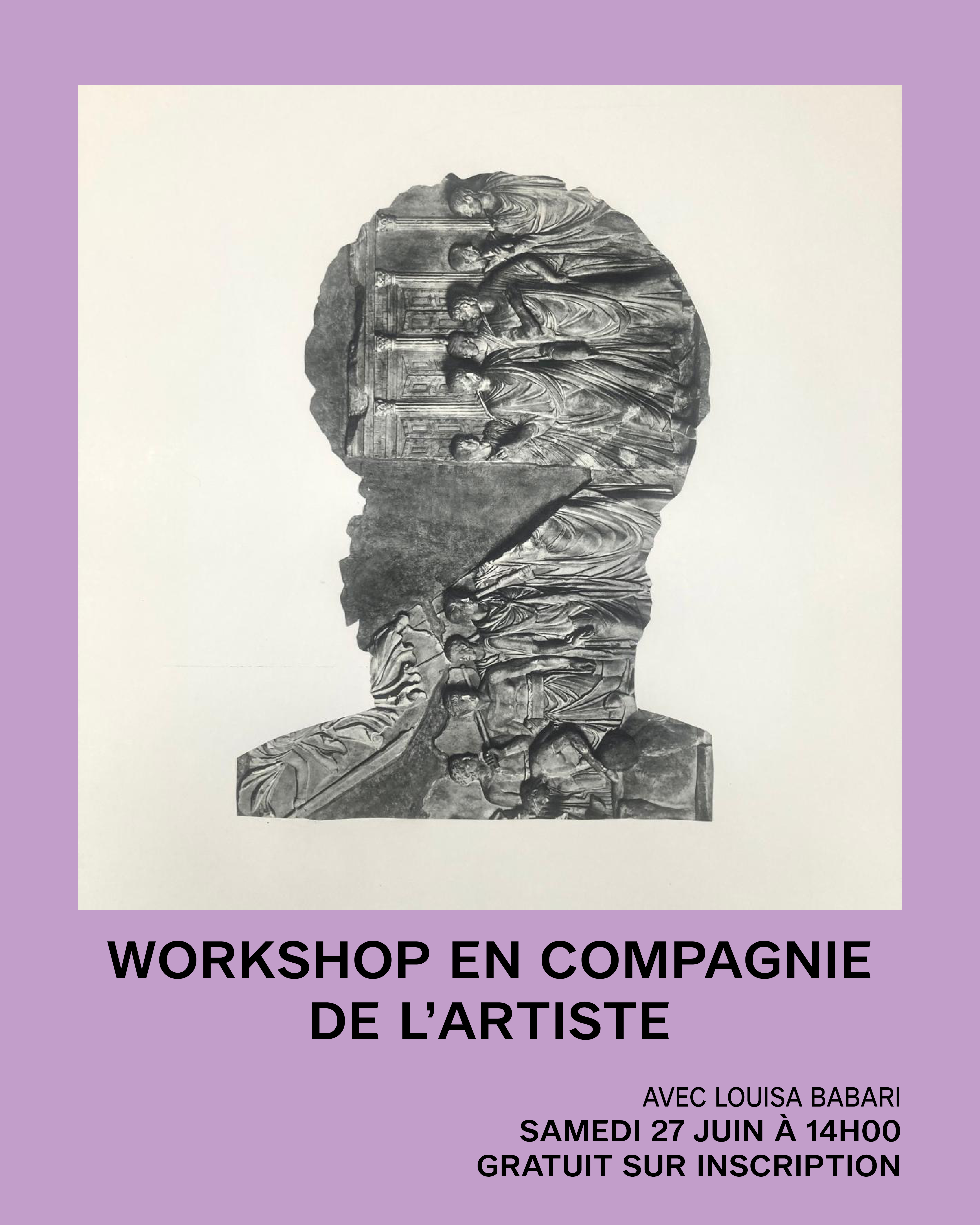 Workshop avec l'artiste Louisa Babari