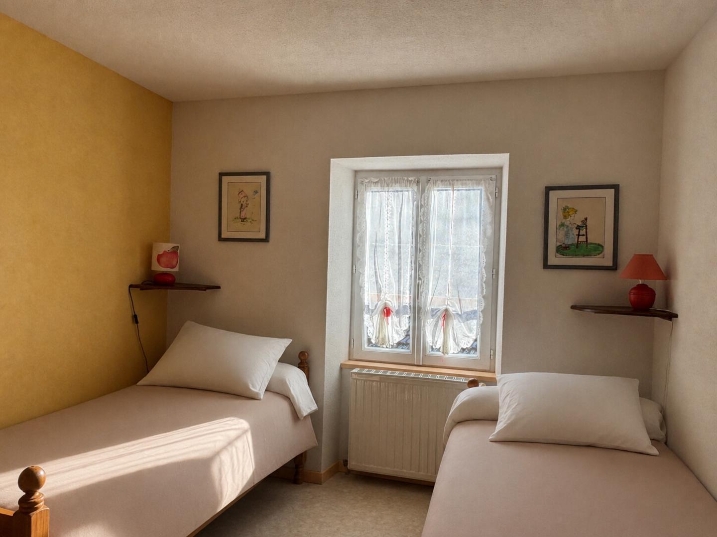 Chambre 2 lits simples - 1er étage