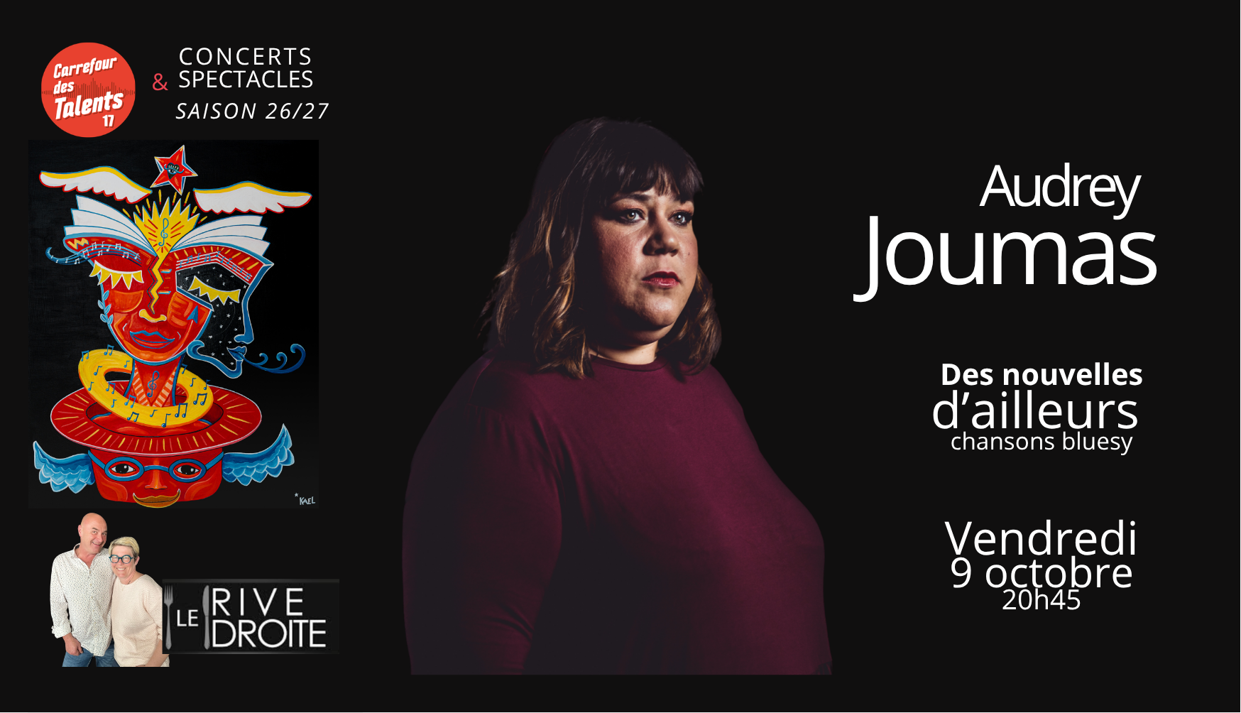 Carrefour des Talents - [concert] Audrey Joumas