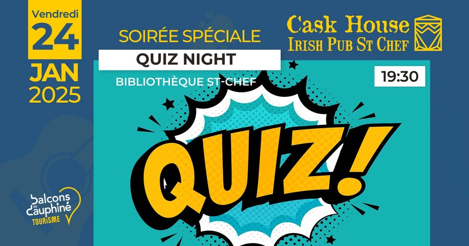 Soirée quiz au Cask House à Saint-Chef