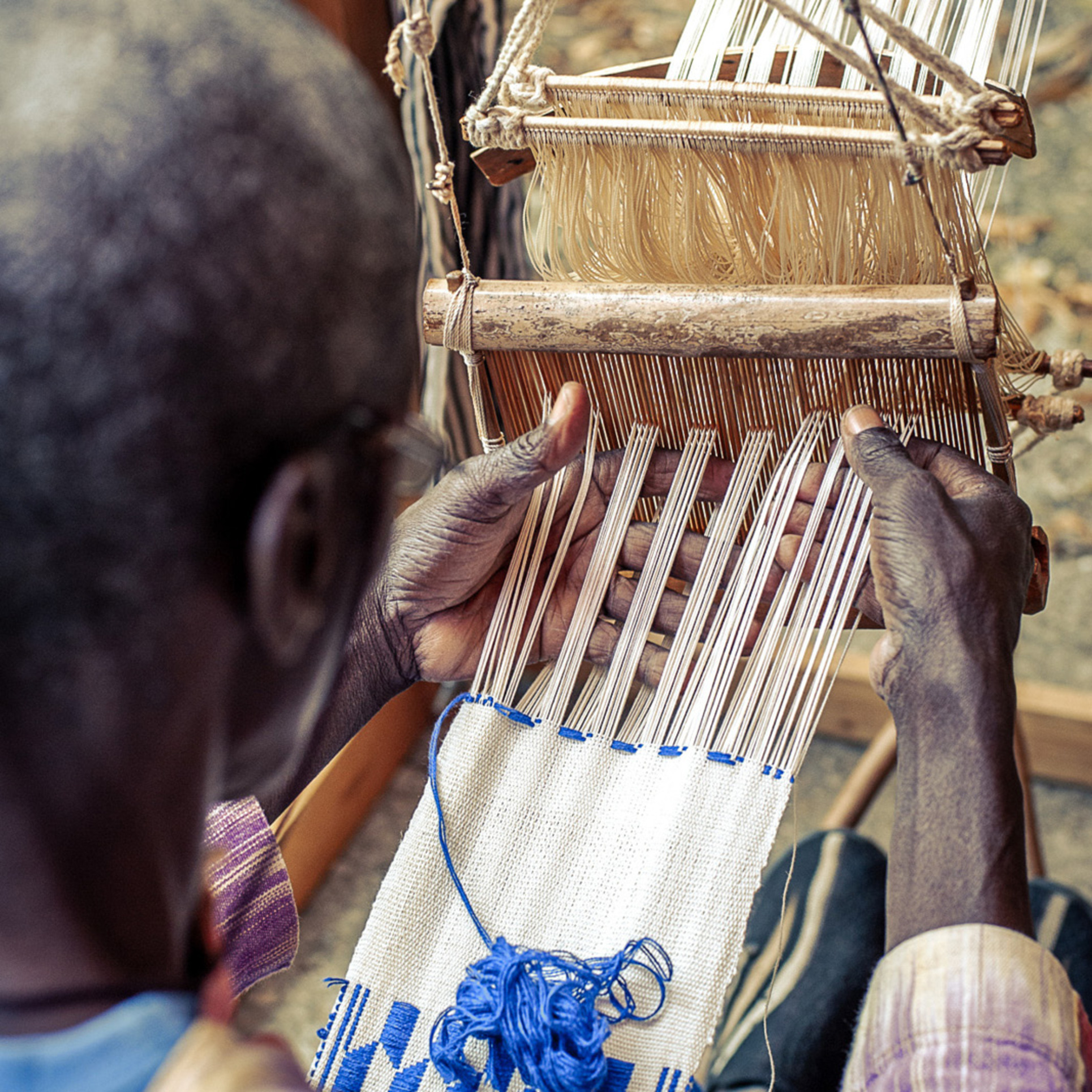 Rencontre avec les tisserands de Côte d'Ivoire