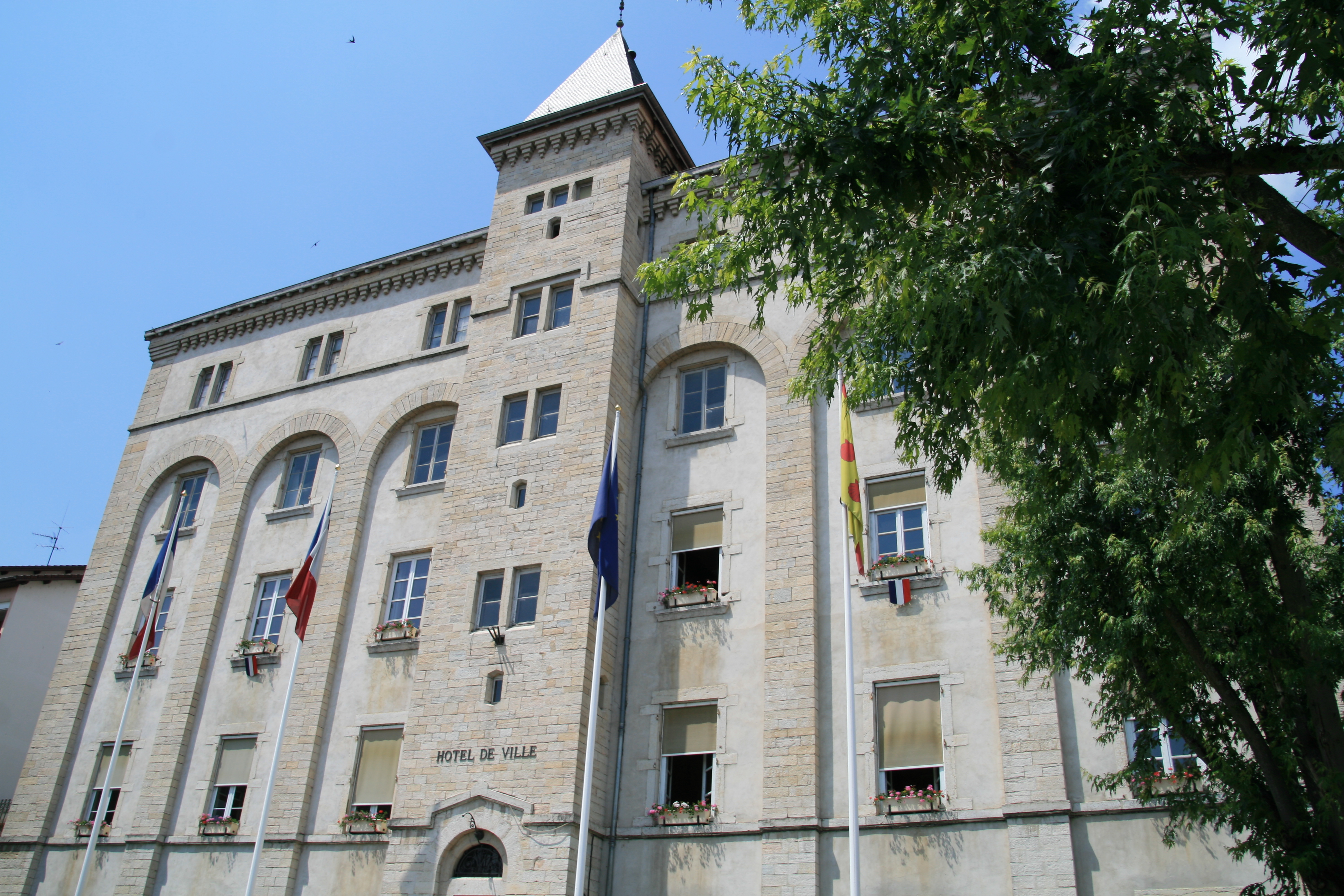 Façade Hôtel de Ville de Meximieux