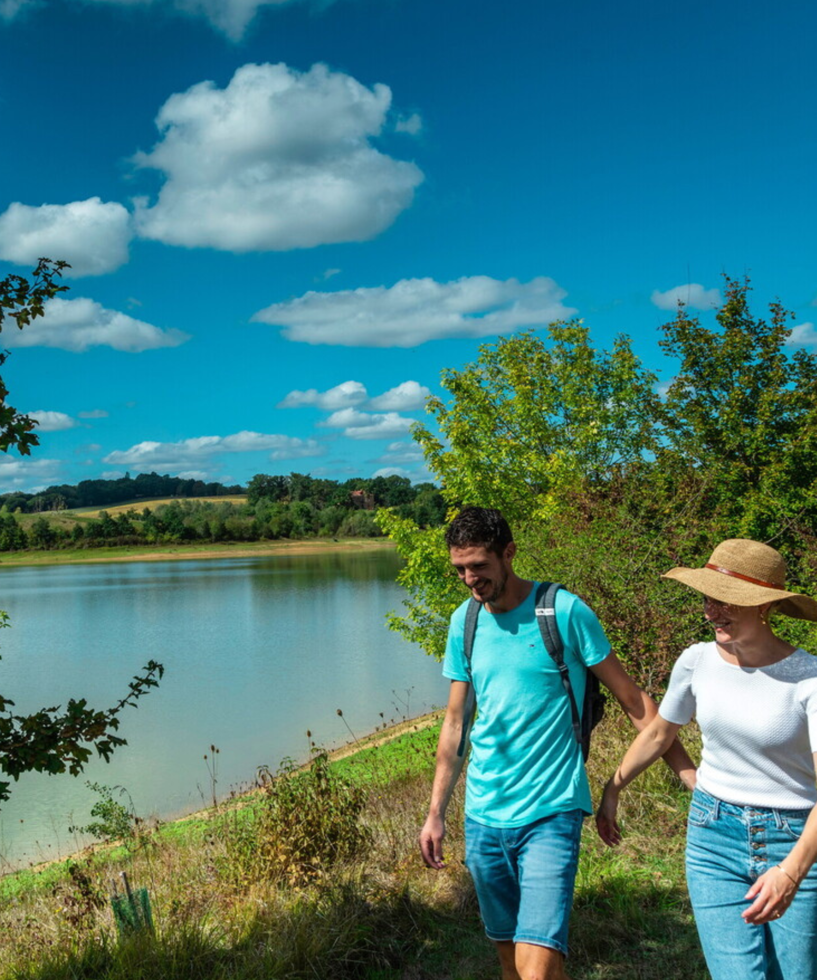 Tour de la forêt de Savis et du lac de Saint-Laurent