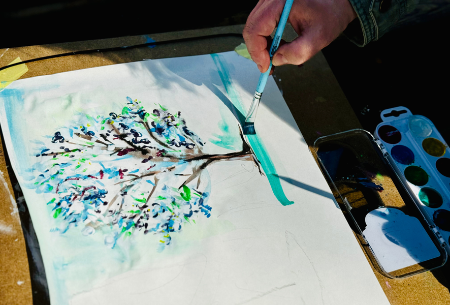 Atelier créatif - Initiation aquarelle_La Toussuire