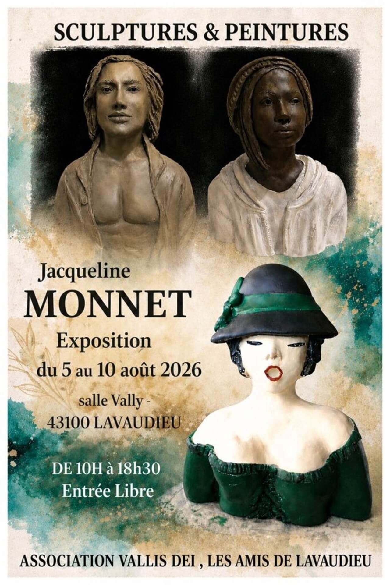 "Scuptures et Peintures" - Jacqueline MONNET