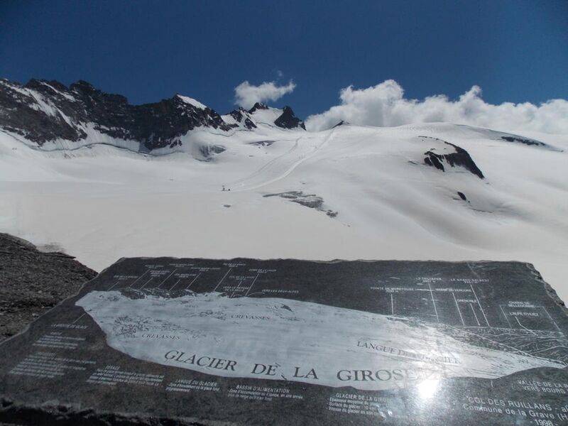 Table d'orientation  - Glacier de la Girose - La Grave