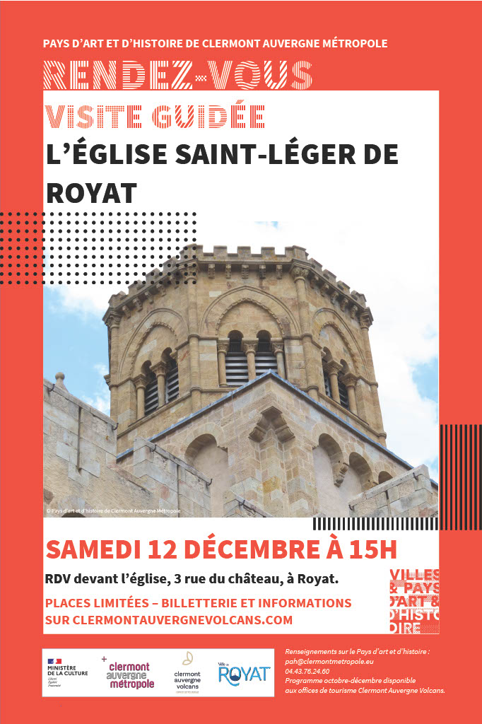 L’église Saint-Léger de Royat