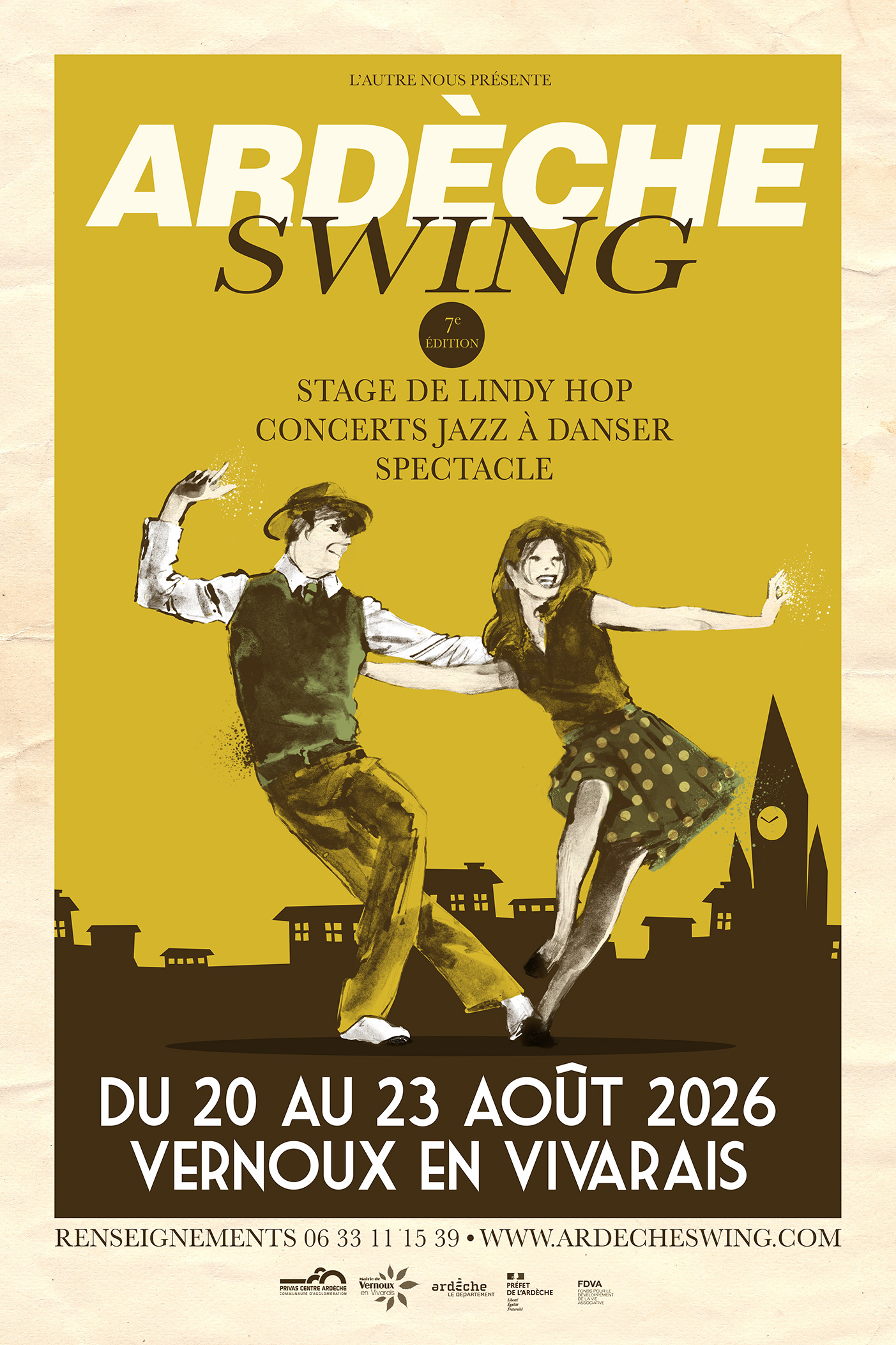 Affiche de la 7ème édition du festival 