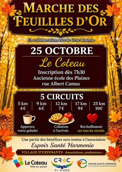 Marche des feuilles d'or_Le Coteau