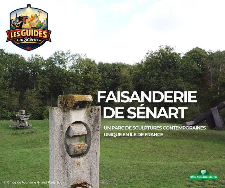 "Les Guides en scène" : Faisanderie de Sénart : un parc de sculptures contemporaines unique en Ile de France
