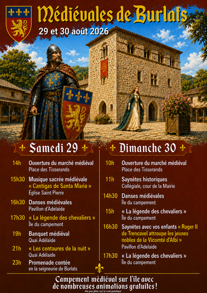 Fête Médiévale de Burlats