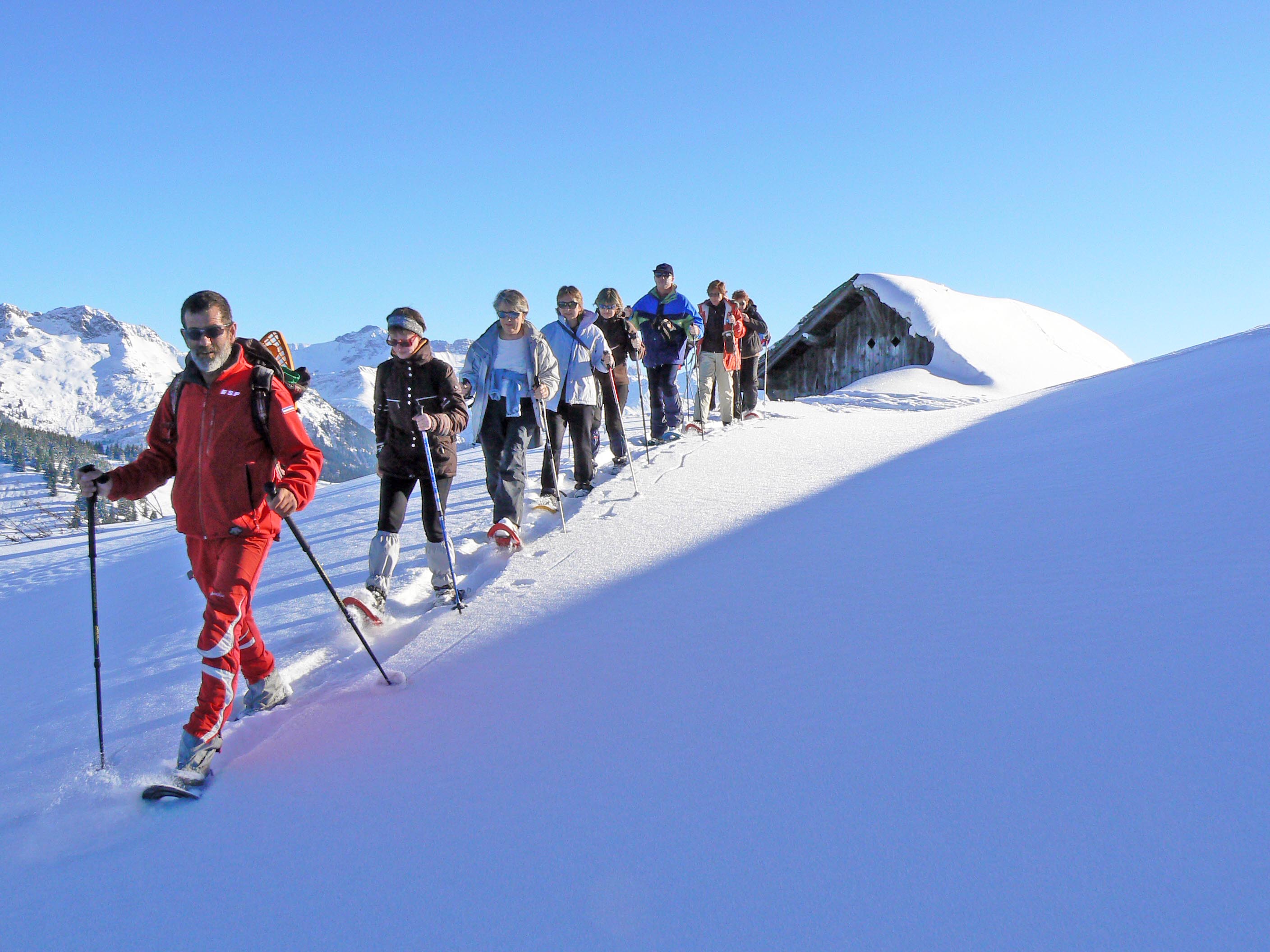 Les chalets d'alpage de Plan Chardon avec l'ESF