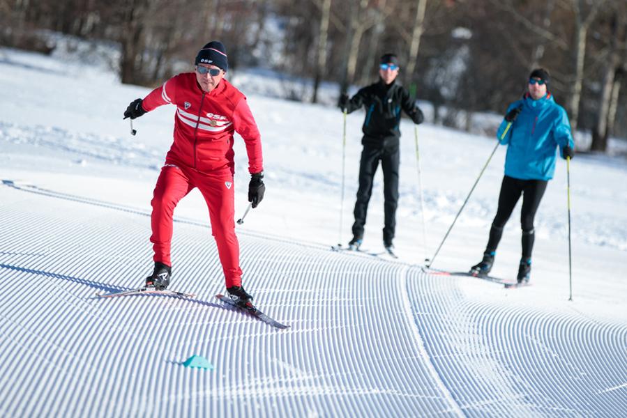 Cross-country skiing private lessons