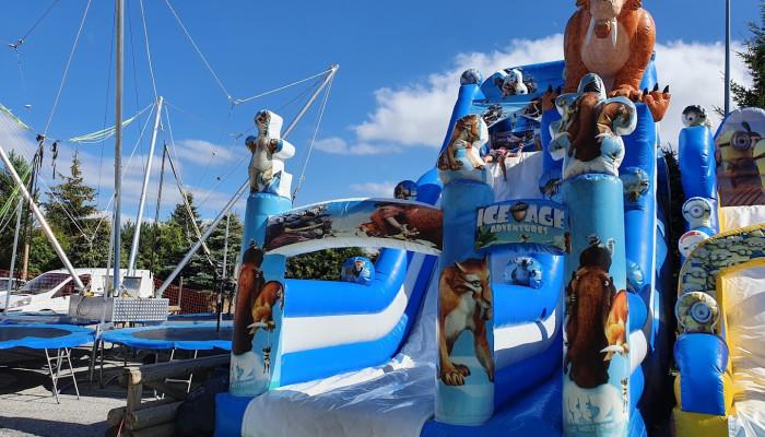 Inflatable - structures Ti Pirates_La Toussuire