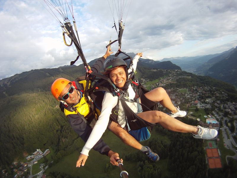 Tandem paragliding flights - Air Passion