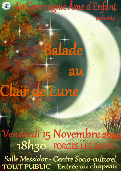 Spectacle "Balade au Clair de Lune"