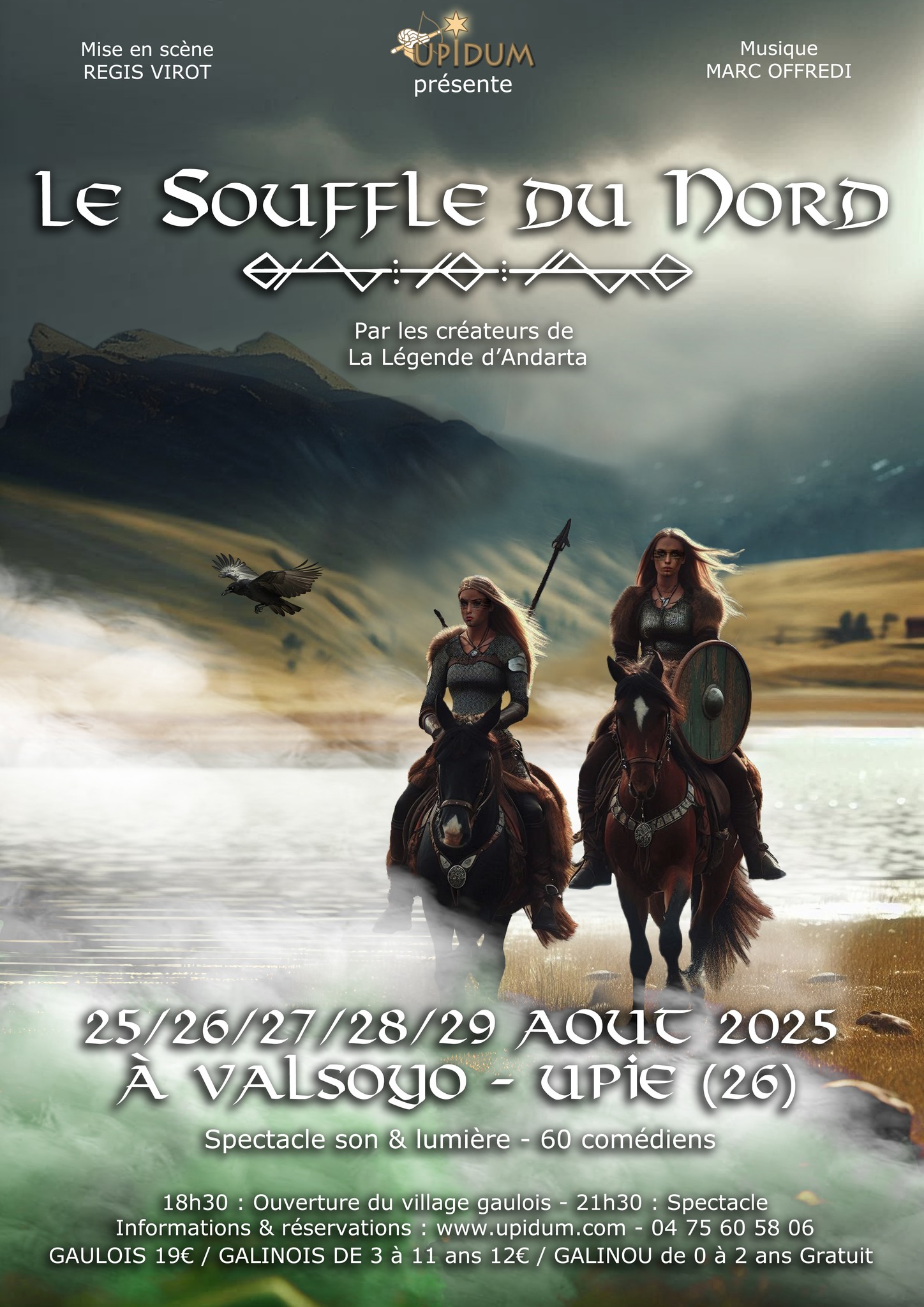 Spectacle son et lumière : Le souffle du Nord