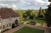 Chambre d'hôtes la Porterie à Souvigny dans l'ALLIER en AUVERGNE, vue sur le jardin Ⓒ Gîtes de France
