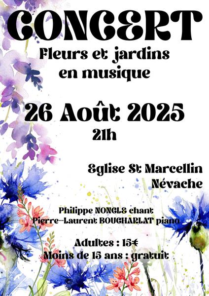 - © Flora Noncle Concert Fleurs et jardins - © Flora Noncle