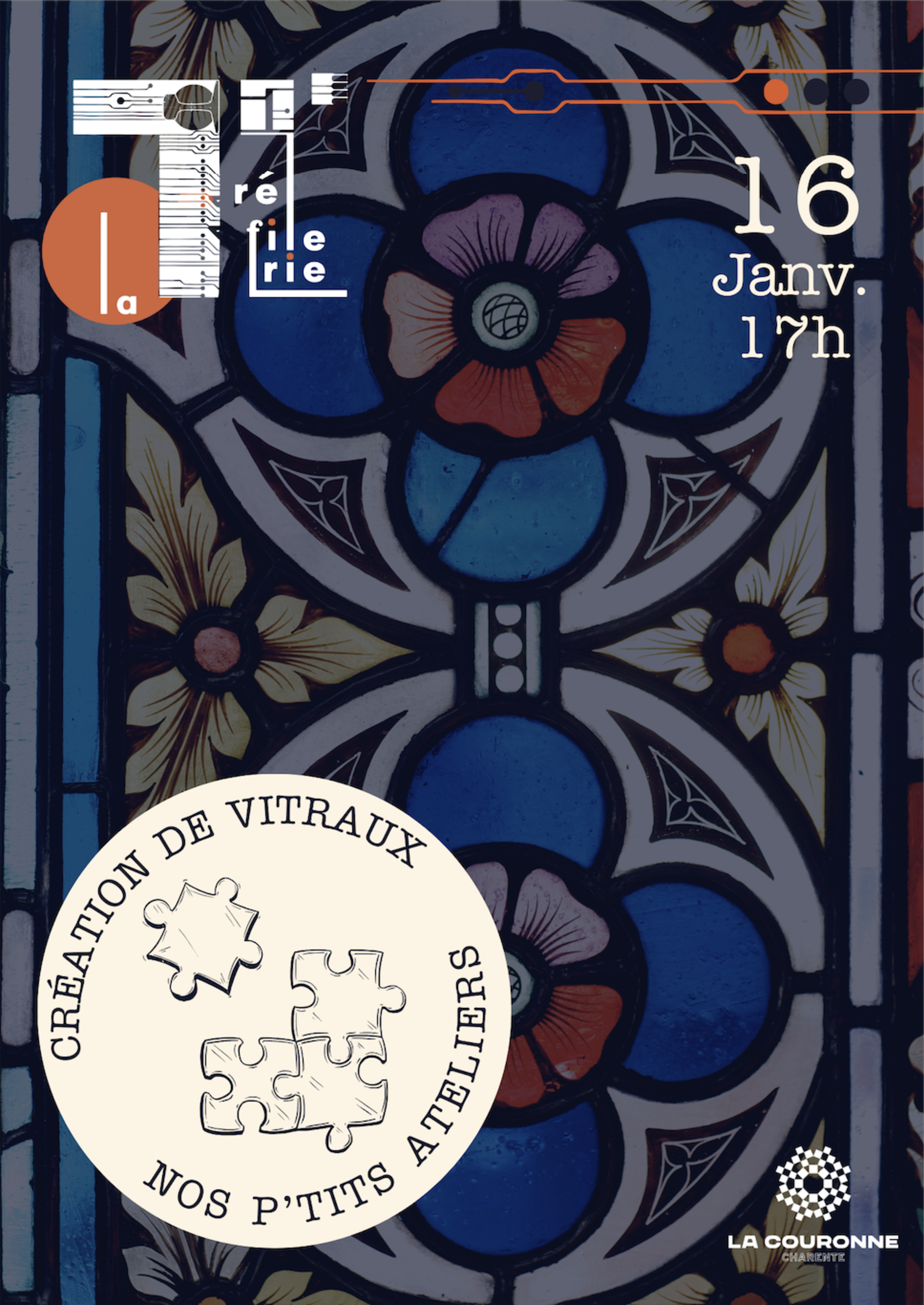 Nos p'tits ateliers - Création de vitraux