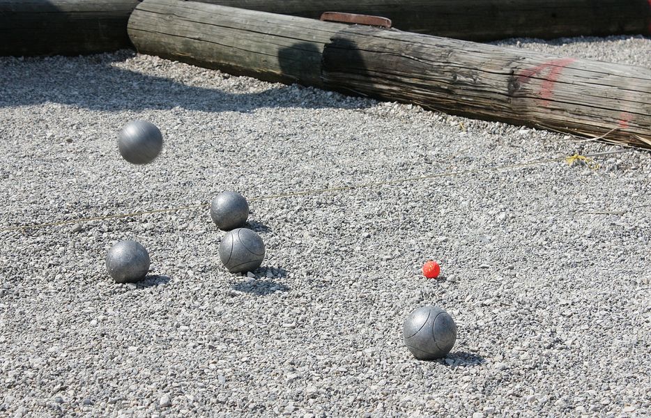 Terrain de pétanque
