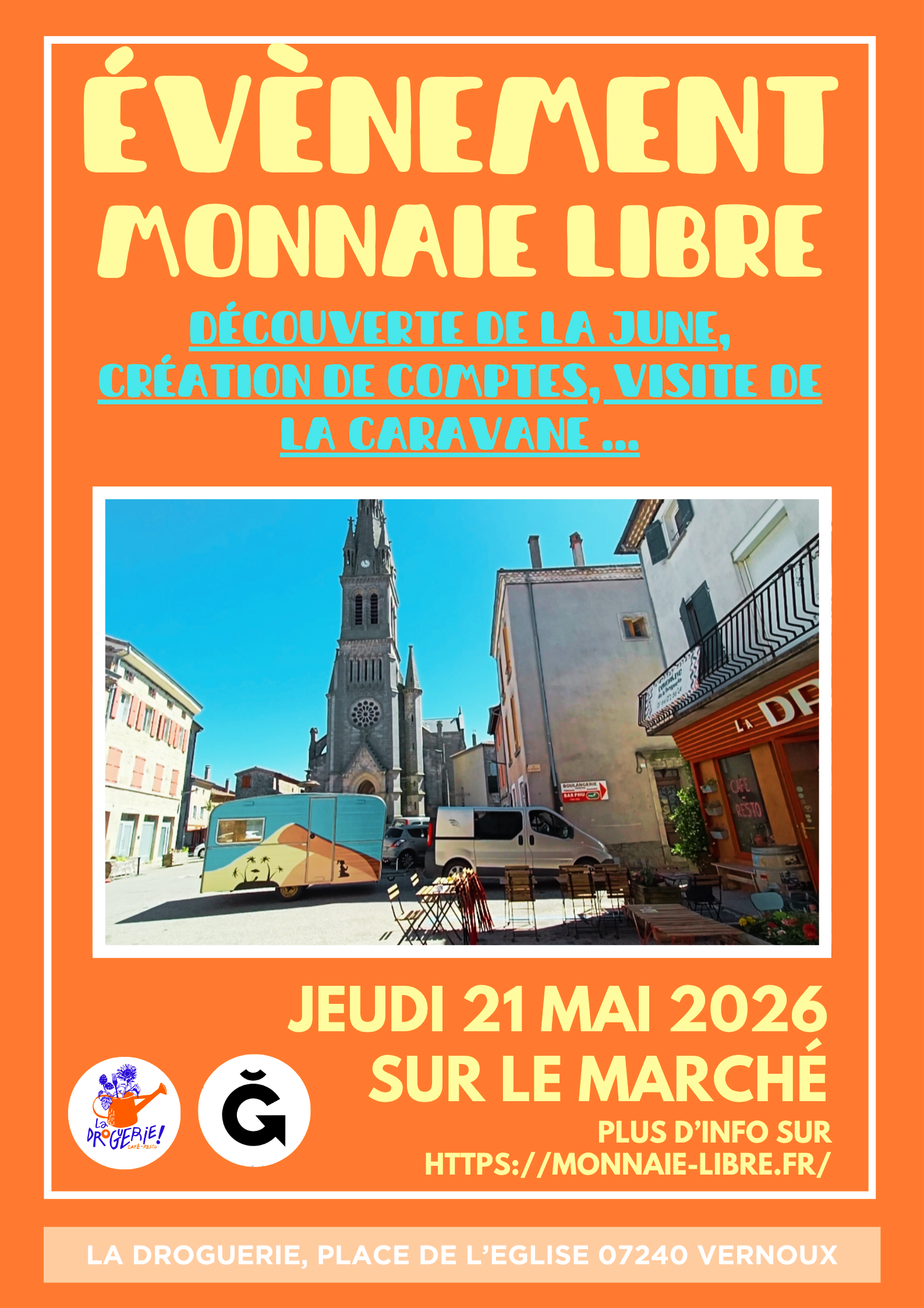 Découverte de la monnaie libre "June"