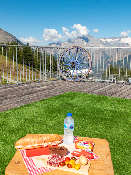 Montée Pique-nique au chalet la Fema à Val Cenis-Lanslevillard