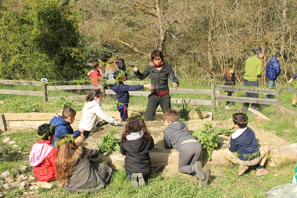 Classe découverte jardin pédagogique iddj drome