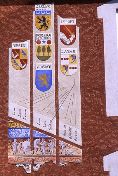 Cadrans solaires de Lazer