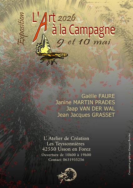 L'Art à la Campagne - Exposition_Usson-en-Forez