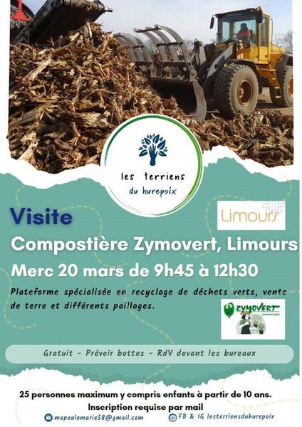 Visite de la compostière Zymovert