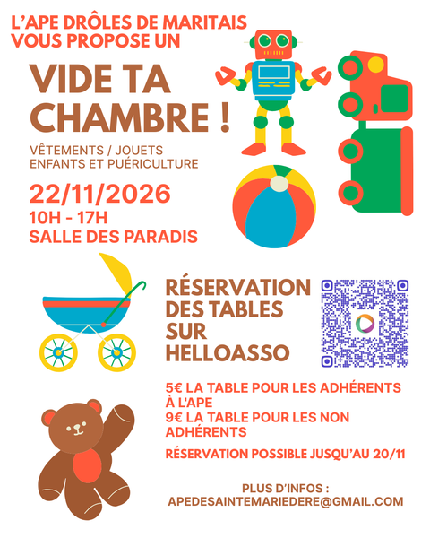Vide ta chambre !